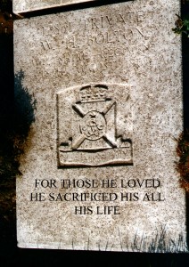 Bolton WH grave